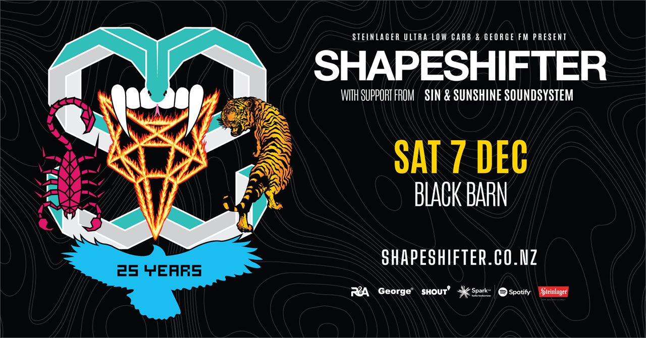 Shapeshifter heads to Black Barn Amphitheatre Dec 7, 2024